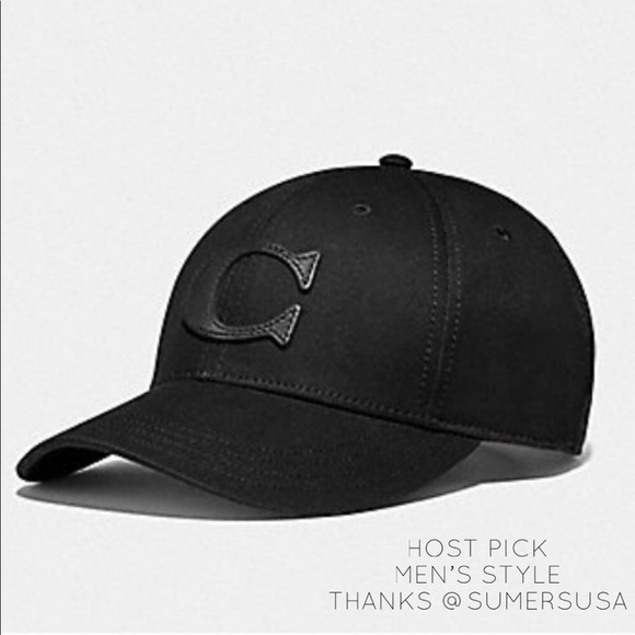 coach men's baseball cap